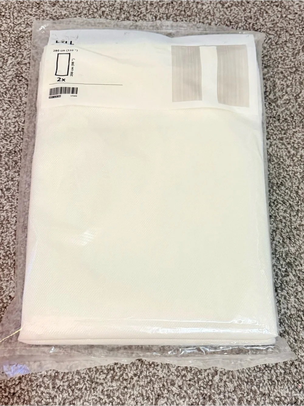 IKEA Lill Curtain Panels x 2 110
